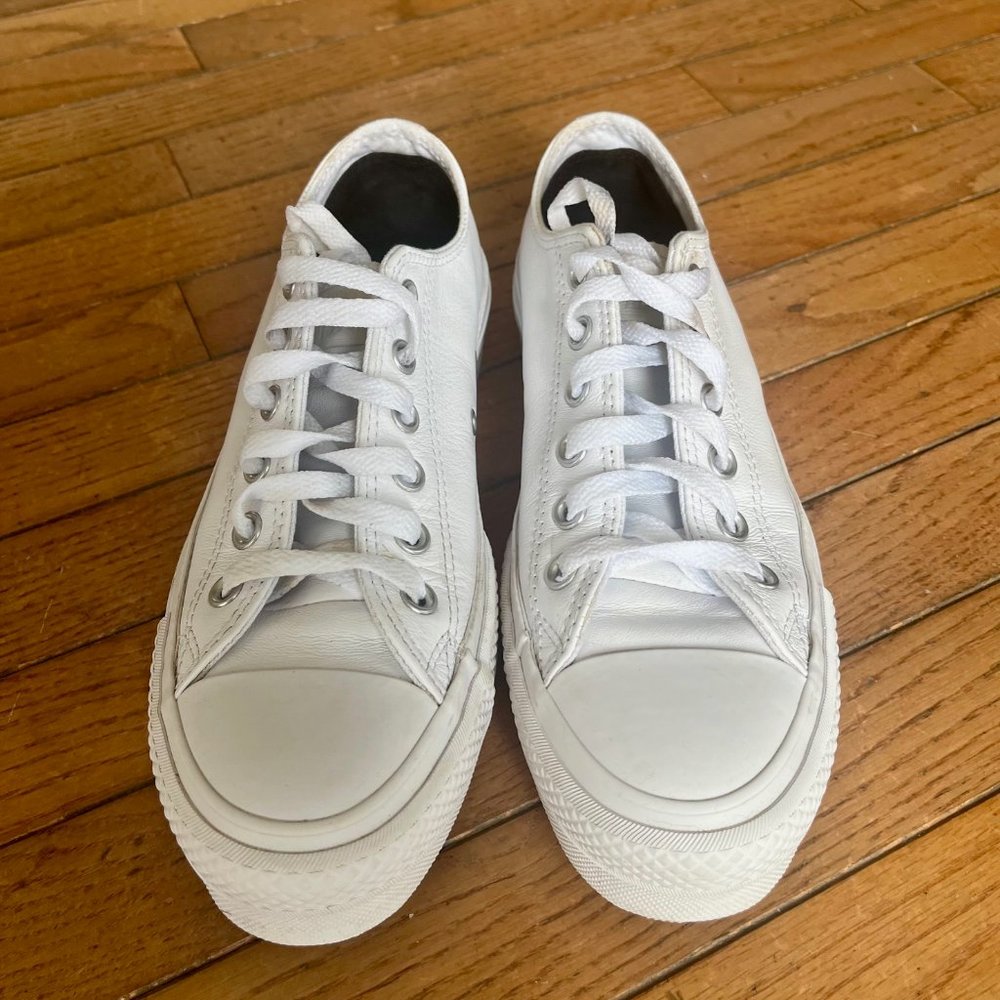Converse White Platform